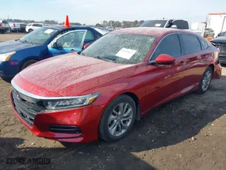 2018 Honda Accord Sedan LX 1.5T with VIN 1HGCV1F14JA017661, listed as a IAAI auction lot 41649632 with 102,351 mi miles. Bid and sale history available at carsss.com. Image 2.