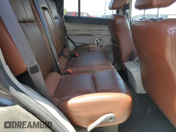 2006 Jeep Commander Limited with VIN 1J8HG58296C170911, listed as a Copart auction lot 59883355 with 112,860 mi miles and Salvage title. Bid and sale history available at DreamBid. Image 10.