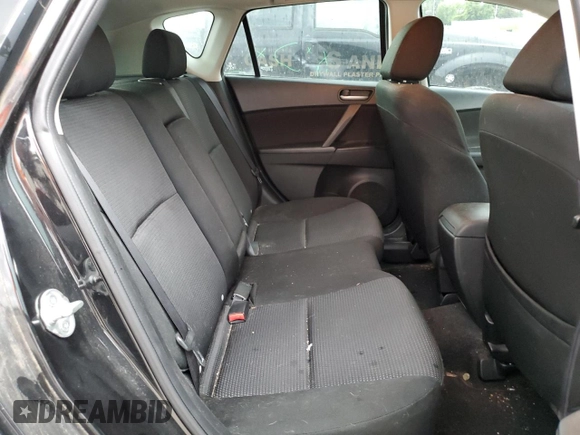 2013 Mazda 3 i Touring with VIN JM1BL1L73D1761247, listed as a Copart auction lot 62831295 with 142,184 mi miles and Salvage title. Bid and sale history available at DreamBid. Image 10.