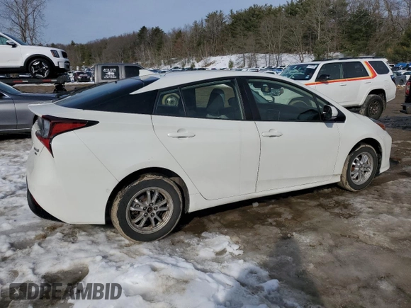2019 Toyota Prius LE with VIN JTDL9RFUXK3006102, listed as a Copart auction lot 46575335 with 136,442 mi miles and Salvage Title. Bid and sale history available at DreamBid. Image 3.