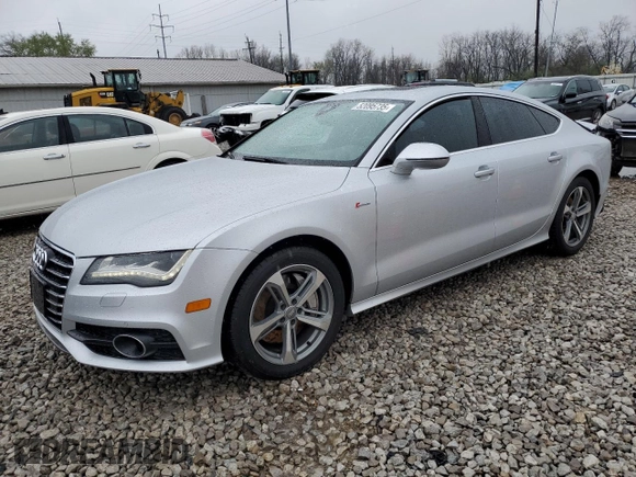 2013 Audi A7 Prestige with VIN WAU3GAFC9DN039773, listed as a Copart auction lot 52095735 with 107,246 mi miles and Salvage title. Bid and sale history available at DreamBid. Image 1.