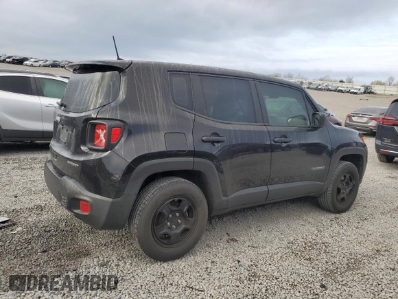 2021 Jeep Renegade Upland with VIN ZACNJDAB4MPM38964, listed as a Copart auction lot 52051605 with 48,808 mi miles and Salvage title. Bid and sale history available at DreamBid. Image 3.