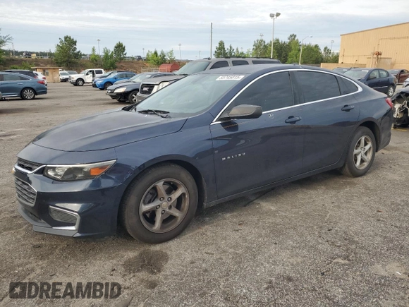 2016 Chevrolet Malibu LS z VIN 1G1ZB5ST8GF336873, wystawiony jako Copart lot #55745815 z przebiegiem 115 987 mil mil oraz Szkoda całkowita • Salvage title. Historia ofert i sprzedaży dostępna na DreamBid. Obrazek 1.