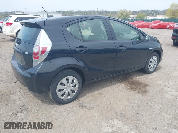 2014 Toyota Prius One with VIN JTDKDTB32E1074592, listed as a IAAI auction lot 42078851 with Not Provided miles and . Bid and sale history available at DreamBid. Image 4.