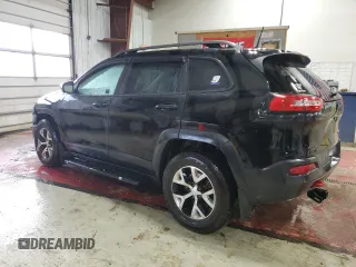 2017 Jeep Cherokee Trailhawk L Plus with VIN 1C4PJMBS9HD218394, listed as a Copart auction lot 49818695 with 73,863 mi miles and Salvage Title. Bid and sale history available at carsss.com. Image 2.