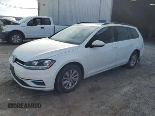2019 Volkswagen Golf SportWagen S with VIN 3VWY57AU8KM510852, listed as a Copart auction lot 73189594 with 142,745 mi miles and Non Repairable. Bid and sale history available at carsss.com. Image 1.