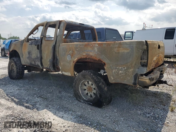 2005 Ford F-250 XL with VIN 1FTSX21Y75ED04554, listed as a Copart auction lot 65229895 with Not provided miles and Salvage title. Bid and sale history available at DreamBid. Image 2.