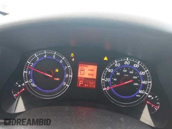 2010 Infiniti EX with VIN JN1AJ0HP0AM700181, listed as a IAAI auction lot 42515423 with 117,651 mi miles and . Bid and sale history available at DreamBid. Image 7.