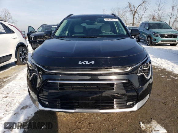 2024 Kia Niro EX Touring with VIN KNDCR3LE8R5152863, listed as a Copart auction lot 86827274 with 16 mi miles and Salvage Title. Bid and sale history available at carsss.com. Image 5.