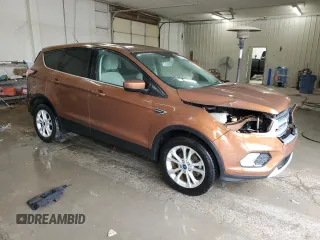 2017 Ford Escape SE with VIN 1FMCU0GD7HUE53039, listed as a Copart auction lot 51157025 with 89,216 mi miles and Salvage Title. Bid and sale history available at DreamBid. Image 4.