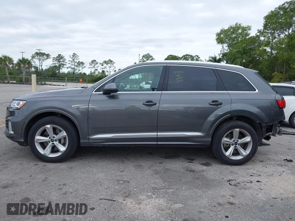 2023 Audi Q7 Premium Plus with VIN WA1LCBF75PD002182, listed as a IAAI auction lot 41660226 with 19,164 mi miles and . Bid and sale history available at DreamBid. Image 15.