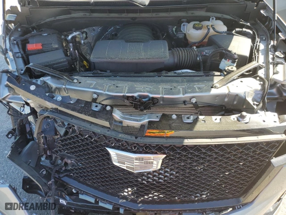 2023 Cadillac Escalade 4WD Sport Platinum with VIN 1GYS4GKL3PR534493, listed as a Copart auction lot 53098555 with 16,557 mi miles and Salvage Title. Bid and sale history available at carsss.com. Image 12.
