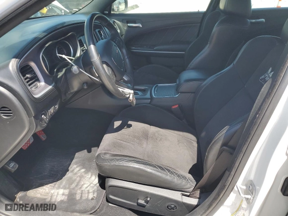 2019 Dodge Charger Scat Pack with VIN 2C3CDXGJ5KH589087, listed as a Copart auction lot 53080395 with 81,354 mi miles and Salvage Title. Bid and sale history available at carsss.com. Image 7.