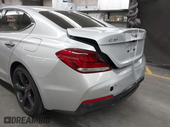 2019 Genesis G70 Advanced with VIN KMTG44LA2KU025977, listed as a IAAI auction lot 42432585 with 25,227 mi miles and . Bid and sale history available at DreamBid. Image 6.