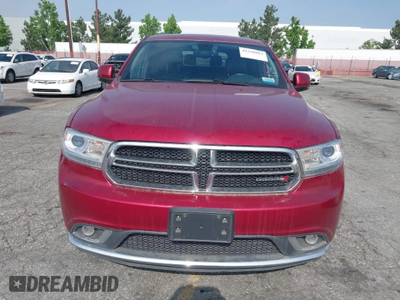 2015 Dodge Durango Limited with VIN 1C4RDHDG9FC100932, listed as a IAAI auction lot 42339913 with 134,865 mi miles and . Bid and sale history available at DreamBid. Image 6.