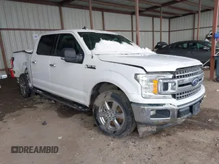 2019 Ford F-150 XL with VIN 1FTEW1CP7KKC75312, listed as a IAAI auction lot 41271422 with 135,228 mi miles and . Bid and sale history available at carsss.com. Image 1.