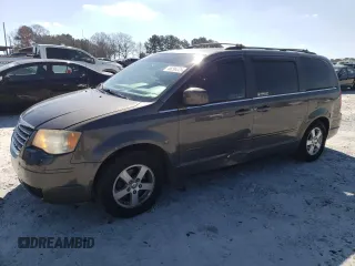 2010 Chrysler Town & Country LX with VIN 2A4RR4DE0AR309771, listed as a Copart auction lot 46296225 with 202,802 mi miles and Salvage Title. Bid and sale history available at DreamBid. Image 1.