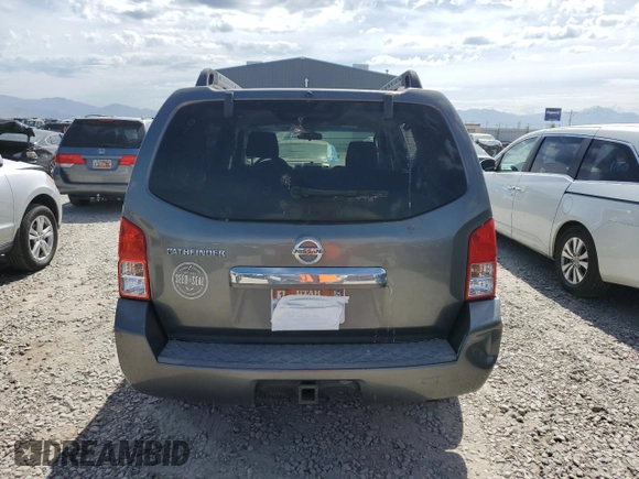 2008 Nissan Pathfinder S с VIN 5N1AR18BX8C641278, выставлен на аукционе Copart как лот 59339275 с пробегом 268 467 миль миль и Чистый • Clean title. История ставок и продаж доступна на DreamBid. Изображение 6.