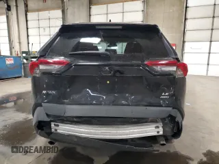 2019 Toyota RAV4 LE with VIN 2T3G1RFV9KW060750, listed as a Copart auction lot 88417955 with 109,556 mi miles and Salvage Title. Bid and sale history available at DreamBid. Image 6.
