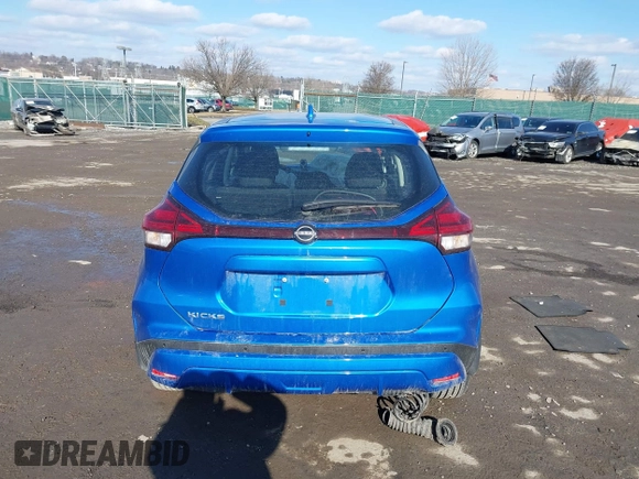 2024 Nissan Kicks S with VIN 3N1CP5BV1RL496038, listed as a IAAI auction lot 41534174 with 50,629 mi miles. Bid and sale history available at carsss.com. Image 17.