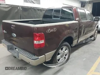 2008 Ford F-150 XLT with VIN 1FTPW14V88KE15530, listed as a IAAI auction lot 41992528 with 131,854 mi miles. Bid and sale history available at carsss.com. Image 4.