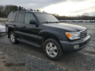 2004 Toyota Land Cruiser with VIN JTEHT05J842052347, listed as a Copart auction lot 43040345 with 267,168 mi miles and Salvage Title. Bid and sale history available at carsss.com. Image 4.
