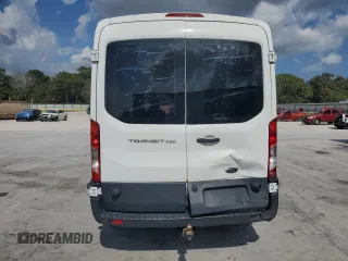 2017 Ford Transit with VIN 1FTYR2CM4HKB14814, listed as a Copart auction lot 45141525 with 143,621 mi miles and Salvage title. Bid and sale history available at DreamBid. Image 6.