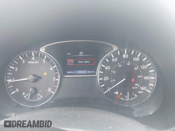 2017 Nissan Altima SV with VIN 1N4AL3AP4HC148936, listed as a IAAI auction lot 42340153 with 76,049 mi miles and . Bid and sale history available at DreamBid. Image 7.