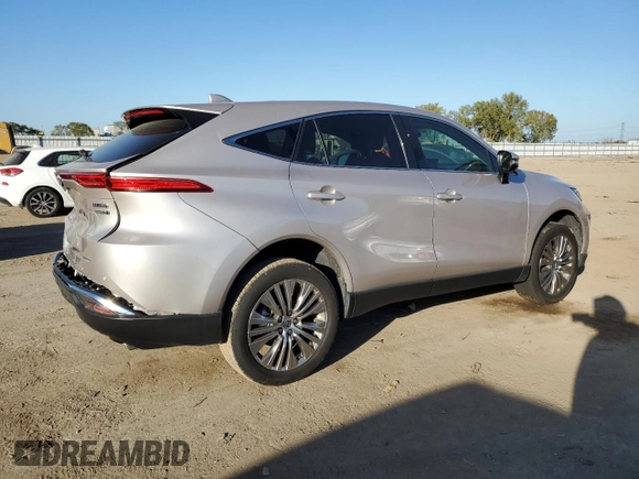 2022 Toyota Venza LE with VIN JTEAAAAH9NJ087356, listed as a Copart auction lot 74365184 with 38,094 mi miles and Salvage Title. Bid and sale history available at carsss.com. Image 3.