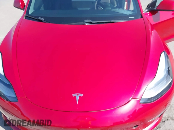 2021 Tesla Model 3 Long Range with VIN 5YJ3E1EB4MF936743, listed as a IAAI auction lot 42154322 with 46,983 mi miles and . Bid and sale history available at DreamBid. Image 10.