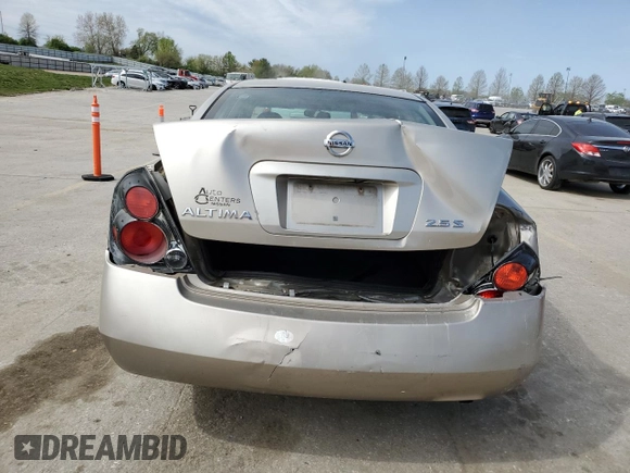 2006 Nissan Altima S с VIN 1N4AL11D06C262827, выставлен на аукционе Copart как лот 52960435 с пробегом 151 457 миль миль и Списание • Salvage title. История ставок и продаж доступна на DreamBid. Изображение 6.