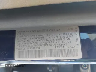2006 Volkswagen Golf GLS с VIN 9BWGL61J464011980, выставлен на аукционе IAAI как лот 42246481 с пробегом 63 135 миль миль и . История ставок и продаж доступна на DreamBid. Изображение 9.