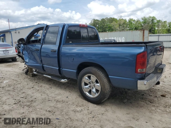 2005 Dodge 1500 SLT with VIN 1D7HA18D65S152542, listed as a Copart auction lot 53726695 with Not Provided miles and Salvage Title. Bid and sale history available at DreamBid. Image 2.