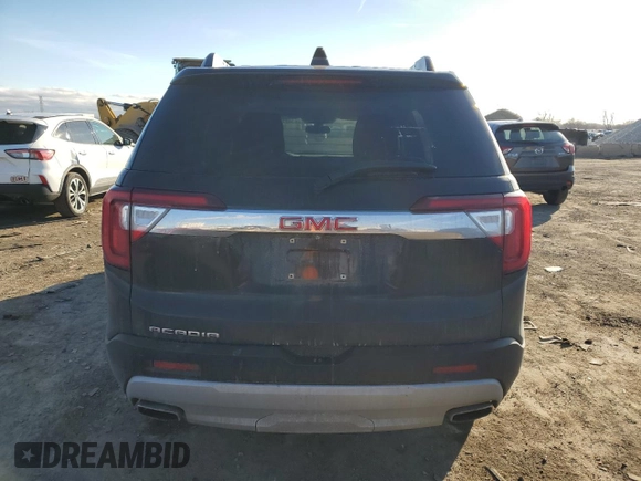 2020 GMC Acadia SLT with VIN 1GKKNMLS7LZ117853, listed as a Copart auction lot 43427465 with 109,962 mi miles and Salvage Title. Bid and sale history available at DreamBid. Image 6.