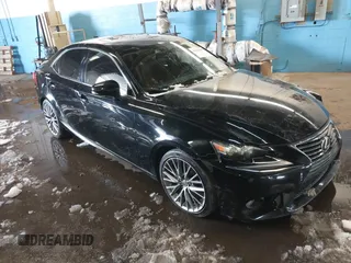 2014 Lexus IS 250 with VIN JTHCF1D21E5013877, listed as a IAAI auction lot 41529689 with 84,433 mi miles. Bid and sale history available at carsss.com. Image 1.