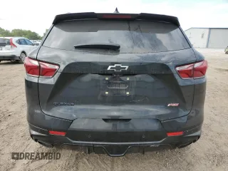 2021 Chevrolet Blazer RS with VIN 3GNKBERS4MS560615, listed as a Copart auction lot 51508685 with 63,207 mi miles and Salvage title. Bid and sale history available at DreamBid. Image 6.