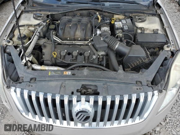 2010 Mercury Milan Premier with VIN 3MEHM0JG1AR658834, listed as a Copart auction lot 69589464 with 156,965 mi miles and Salvage Title. Bid and sale history available at carsss.com. Image 11.