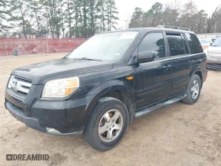 2007 Honda Pilot EX-L with VIN 5FNYF286X7B003778, listed as a IAAI auction lot 41390885 with 240,316 mi miles. Bid and sale history available at carsss.com. Image 2.