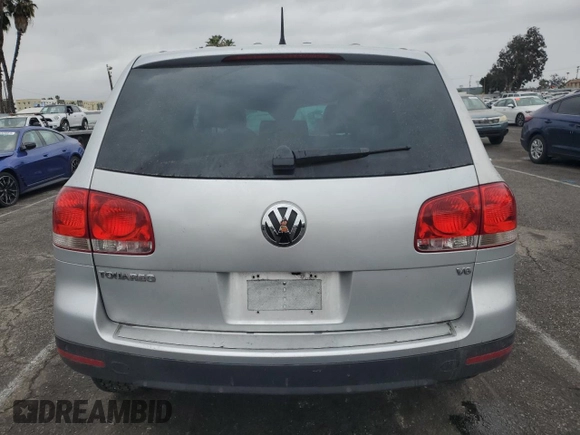 2006 Volkswagen Touareg 3.2L V6 with VIN WVGZG77LX6D015629, listed as a Copart auction lot 53345835 with 93,199 mi miles and Salvage Title. Bid and sale history available at DreamBid. Image 6.