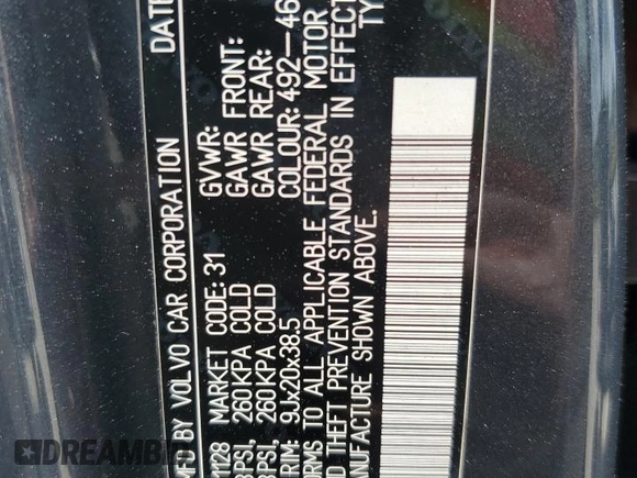 2017 Volvo XC90 Momentum with VIN YV4A22PK6H1171128, listed as a Copart auction lot 57553975 with 145,976 mi miles and Salvage title. Bid and sale history available at DreamBid. Image 13.