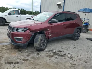 2021 Jeep Compass 80th Anniversary z VIN 3C4NJDEBXMT546477, wystawiony jako Copart lot #58854585 z przebiegiem 57 376 mil mil oraz Nie do naprawy • Non repairable. Historia ofert i sprzedaży dostępna na DreamBid. Obrazek 1.