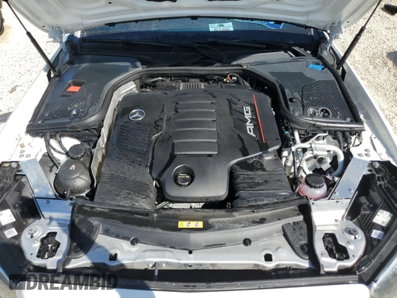 2022 Mercedes-Benz E 53 AMG with VIN W1KZF6BB5NB031706, listed as a Copart auction lot 74842664 with Not Provided miles and Non Repairable. Bid and sale history available at DreamBid. Image 11.