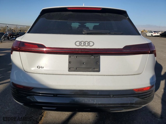 2024 Audi Q8 e-tron Premium Plus with VIN WA15AAGE3RB031412, listed as a Copart auction lot 71624414 with NaN miles and Salvage Title. Bid and sale history available at carsss.com. Image 6.