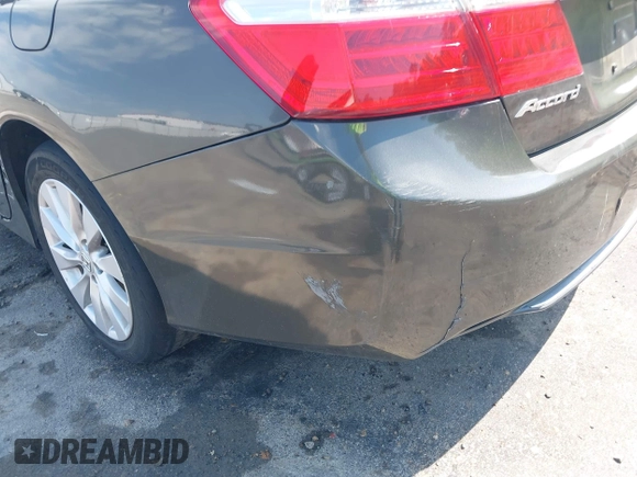 2013 Honda Accord EX-L with VIN 1HGCR2F87DA105423, listed as a IAAI auction lot 42027480 with Not Provided miles and . Bid and sale history available at DreamBid. Image 19.
