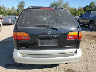 2000 Toyota Sienna LE with VIN 4T3ZF13C5YU287280, listed as a Copart auction lot 71397554 with 162,851 mi miles and Clean Title. Bid and sale history available at carsss.com. Image 6.