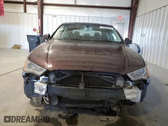 2015 Audi A3 1.8T Premium Plus with VIN WAUCCGFF1F1134427, listed as a Copart auction lot 74605833 with 99,701 mi miles. Bid and sale history available at carsss.com. Image 5.