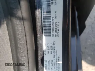 2010 Chrysler Sebring Limited with VIN 1C3CC5FB8AN117070, listed as a Copart auction lot 63481625 with 168,118 mi miles and Salvage title. Bid and sale history available at DreamBid. Image 12.
