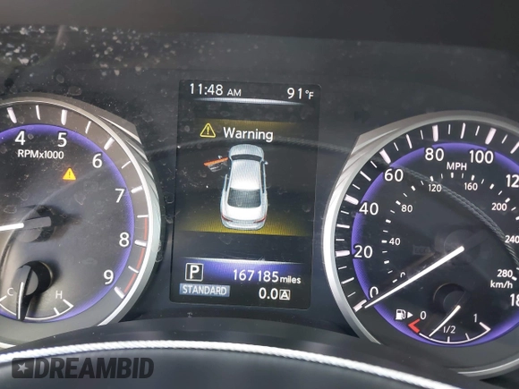 2015 Infiniti Q50 Premium with VIN JN1BV7AR2FM408326, listed as a IAAI auction lot 42580193 with 167,185 mi miles and . Bid and sale history available at DreamBid. Image 7.