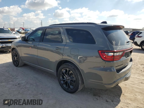 2024 Dodge Durango GT Plus with VIN 1C4RDHDG8RC248462, listed as a Copart auction lot 80324934 with 2,384 mi miles and Salvage title. Bid and sale history available at DreamBid. Image 2.