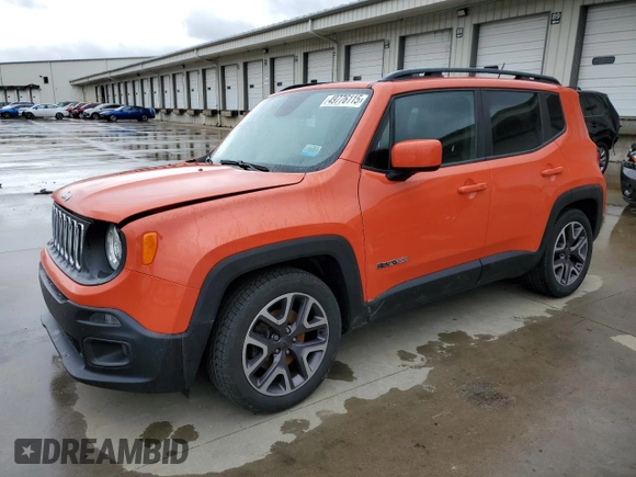 2016 Jeep Renegade Latitude z VIN ZACCJABT1GPC60998, wystawiony jako Copart lot #49776115 z przebiegiem 116 706 mil mil oraz Szkody całkowita. Historia ofert i sprzedaży dostępna na DreamBid. Obrazek 1.
